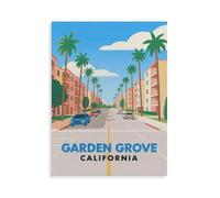 Garden Grove Californie，Puzzle en Bois 1000 Pieces Adultes Enfants Classique Jeu Cadeau（75x50cm）-HN63