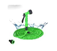 Garden Hose Expandable 25ft250ft Flexible Water Hose with Spray Gun Green EU Plastic Hose Pipe for Gardening Car Wash