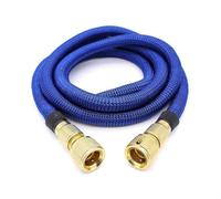 Garden Hose, Expandable Garden Water Hose Flexible Retractable Hose with Metal Fittings for Irrigation/Garden Cleaning/Car Washing (2.5m)