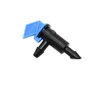 Garden Hose Fittings 4L 8L 16L Dripper Borrowing Water Adjust Dripper Irrigation Garden Watering Greenhouse Plant Irrigation 1/4 Inch 200pcs (Color : Green)