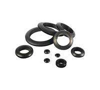 Garden Hose Fittings Multi Size Water Pipe/Wire Protection Sleeve Rubber Protection O-Ring Inner Diameter 5/6/7/12/20/22/25/30/40/50/60mm 15Pcs (Color : Inner Hole 50mm)