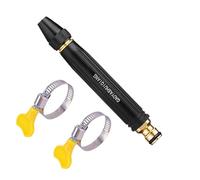 Garden Hose Spray Nozzle, Metal Water Sprayer, 56.98x9801 inches Attachment Garden Tool with 3 Adjustable Patterns, Handheld Grip for Floor Cleaning Lawn Watering Pet Bathing