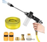 Garden Hose Wand - Adjustable Watering Sprayer Nozzle, Easy Install with Replacement Tool, Durable Wand with Secure Grip, Yard Tool for Patio Driveway, Hose Sprayer for Cleaning Sidewalk Ground Use