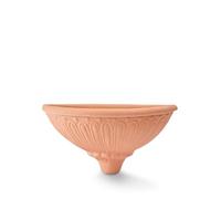 Garden Italia Pots Pannier Vase Mural (Panier) en résine CM. 44 X 18 H 22 en résine Couleur IMPRUNETA, légère et Robuste