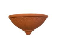 Garden Italia Pots Pannier Vase Mural (Panier) en résine CM. 44 X 18 H 22 en résine légère et Robuste Couleur Terre Cuite