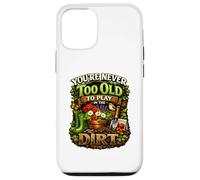 Garden Life Dirt is My Therapy - Cadeau Amusant pour Les Amateurs de Jardinage Coque pour iPhone 12/12 Pro