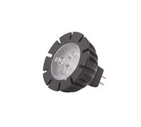 Garden Lights GL6193011 Mr16 Power LED, plastique, 3 W, GU5.3, noir, 0,1 x 0,1 x 0,1 cm
