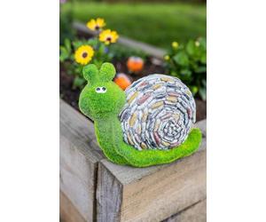 Garden Mile Escargot animaux ornements de jardin grandes décorations d'intérieur imperméables pour la maison design unique floqué ornements extérieurs de jardin parfait pour les parterres de fleurs