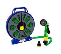 Garden Mile Tuyau d'arrosage de 30 m robuste avec connecteurs et pistolet de pulvérisation anti-torsion Parfait pour l'arrosage des plantes, lavage de voiture et dévidoir de jardin