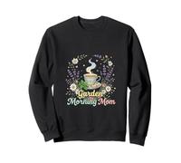 Garden Morning Mom Cozy Floral Cottagecore Design Esthétique Sweatshirt