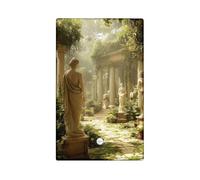 Garden Oasis Plaques de protection pour interrupteur de lumière/couvercles de sortie, sculptures en marbre serein pour accents muraux, plaques murales thermoplastiques, plaque de couverture vierge de