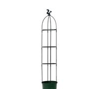 Garden Obelisk Trellis - 10in Diameter Splicing Flower Stand | 8 mm diameter tower flower stand | Tower Obelisk Garden Trellis | Tall Plant Support Vine Supports