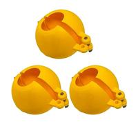 Garden Of Arts Ladoo Maker Lot de 3 moules en plastique en trois tailles 1,2 et 3 pour fabrication de sancha pour Ganpati Diwali Janmashtmi et autres festivals pour indiens Mithai