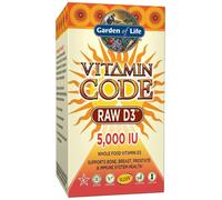 Garden of Life, Vitamin Code, D3 RAW, 125 mcg (5 000 UI), 60 Gélules Végétariennes