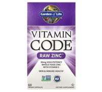 Garden of Life Vitamin Code RAW Zinc - 60 Capsules