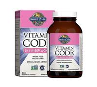 Garden of Life Vitamin Code Women's Multivitamin 50 & Wiser 240 Veg Capsules