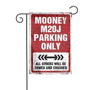 Garden Of The Flag Mooney M20J Drapeau de jardin avec inscription « Parking Only »