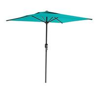 Garden Parasol 200 x 200 cm Rectangular Garden Parasol, Outdoor Cantilever Sun Umbrella Tilting Colting Shelter Facile to Open UPF 50+ Protection for Outdoor Garden Terrace Patio Suspendu Sun SH