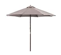 Garden Parasol 3.0m Cantilever Suspendu Parapluie de Soleil, Grand Parasol en Aluminium Soleil Soleil Léger UV Robuste Protection pour la Piscine de Plage Patio extérieur Refuge Tente (Vert)