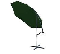 Garden Parasol Sun Shade Banana Cantilever Suspendu Green Patio Umbrella