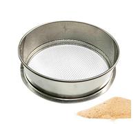 Garden - Passoire à thé en maille métallique anti-stress | Passoire à thé en maille | Petit tamis de cuisine sans effort Fine Me.sh pour la cuisson sans rouille, passe au lave-vaisselle