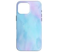 Garden Pink Bluish Aquarelle Peinture au Design Magnifique Coque pour iPhone 16 Pro Max