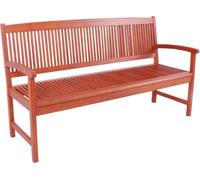 Garden Pleasure Banc Stockholm 3 places en bois d'eucalyptus Banc de parc