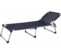 Garden Pleasure XXL Bain de soleil ABACO gris anthracite Aluminium / plastique tissé 507304