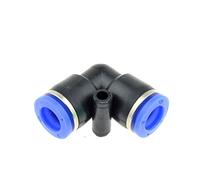 Garden Plumbing Pneumatic Fittings Air Quick Couplings Connectors 8mm 10mm 6mm 4mm 12mm Water Tubes Push-in Tubes Flow Control Crane Couplings (Color : PV, Size : 4mm)