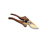 Garden pruner, Garden scissors made of Japanese steel, Working pruner for pruning thick branches and bamboo (Wood grain)
