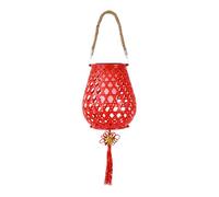 Garden Rattan Lamp, Outdoor Solar Lights, Solar Powered Lantern