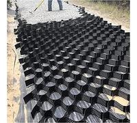 Garden Retaining Wall Grid Allées en gravier, grille de sol perméable de 2 pouces de hauteur avec trous de drainage, pavés de stabilisation d'allée for aménagement paysager de parkings(6x9m/19.7x29.5f