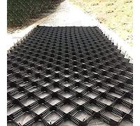 Garden Retaining Wall Grid Grilles de gravier perméables au sol for allées, sous-sols de 2 pouces, grilles de support de contrôle de la boue en pente for sol, jardin, terrasse, pavage, promenade(6x10