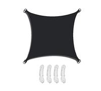 Garden Sail Sun Shade Sail Suncreen Autoter imperméable Rectangle de canopée avec Corde Gratuite 98% UV Block Shade Sail Fixing Kit for Patio Garden Outdoor, Multipl