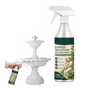 Garden Sculpture Cleaner Spray, 120ml Multi-Surfaces Stone Care | Outdoor Decor Cleaner Removes Dust And Grime From Statues, Patio Ornaments, And Surfaces.