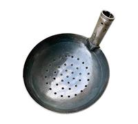 Garden Soil Shovel, Heavy Mesh Scoop for Efficient Mud Filtering, Easy Soil Sifting with Anti-Slip Grip, Playground Barn Coop, High-Grade Steel, Multi-Purpose Outdoor Tool, 9.25 inches