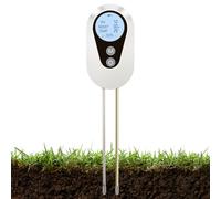 Garden Soil Tester - 4-in-1 Orchard Gardening Supplies - Portable Digital Soil Moisture Meter -Versatile For Orchards Farmlands Plants Flowers Fruits Vegetables Balcony Gardeners Growers Beginners