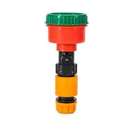 Garden Sprayer Nozzle, Atomizing Water Tool, Leak Proof Misting Head, Adjustable Spray Attachment for Outdoor Lawn Patio Courtyard Vegetables Car Washing Pets Shower Cleaning Use 6x6x15cm