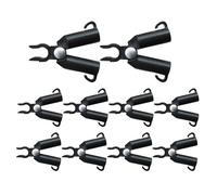 Garden Stake Clips, 10X Plant Supports, PP Adjustable and Practical Connecting Stand, Support Parts for Moss Gardening, Greenhouse Use, and Plant Growth Enhancement, 20mm