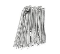 Garden Stakes | 5.91inchx1.57inch 50 Pieces U Shape Heavy Duty Peg