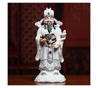 Garden Statues Buddha Statue Chinese Charm of Prosperity Home Decoration Gift Attract Wealth and Good Luck Best Gift for Business Opening Feng Shui Decor Statue