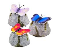 Garden Stones - Décoration murale décorative décorative à LED - Décoration murale décorative rechargeable - Pour créer une atmosphère lumineuse et relaxante