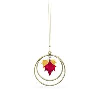 Garden Tales Ornament Autumn Leaves Crystal Sculpture 5594494
