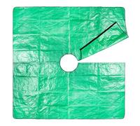 Garden Tarp - Open-Air Harvesting Funnel, Netting Fabric Receiver Chute, Catchment Hopper Clip Closure Corner Link Support Hanging Suspension Crop Storage Shelter Greenhouse Frame System