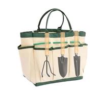 Garden Tool Bag, Heavy-Duty Multi-Pocket Gardening Organizer, Outdoor Storage Tote for Yard Work, Camping, Park, Beach, Tool Pouch for Gardeners & Landscaping, 7,09 x 6,3 x 5,51 pouces