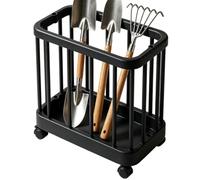 Garden Tool Organizer Outdoor Box with Wide Its Off-Ground Storage R Wheels