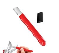 Garden Tool Sharpener Handheld Edge Sharpening Stone | Multifunctional Carbide Sharpener Blade File For Pruners Hedge Shears Scissor Machete Axe Hatchet Clipper Pocket Size