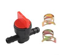 Garden Tools Robinet à essence avec 2 colliers de serrage pour tuyaux de 68 mm de diamètre intérieur Valve d'arrêt diesel efficace