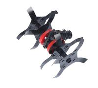 Garden Tractor Plow, Disque Harrow, Charrue à disque robuste lourde, Precision Erosion-Resistant Lawn Scarifiers For Farm Orchard Field Agriculture Landscaping Cultivation