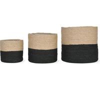 Garden Trading Lot de 3 Pots de Fleurs en Jute - 1 kit